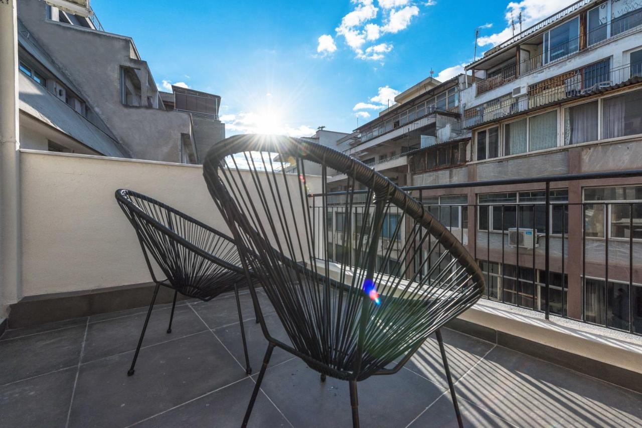 Penthouse Apartments, The Luxury Suites Tessalónica Quarto foto